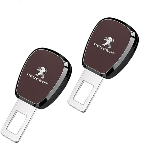 ZGNBKLS Rallonge Ceinture de Sécurité Voiture pour Peugeot 308 408 508 2008 4008 5008, Prolongateur Ceinture Securite Pieces Auto,D