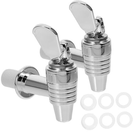 SHOWERORO 2 Pièces Robinet De Rechange pour Distributeur De Jus Robinet De Fontaine pour Distributeur Eau Remplacement De pour Baril