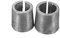 2Pcs Battery Post Adaptors Sleeves Car Battery Terminal Converters Positive Negative Battery Connect Terminal Repair Shim