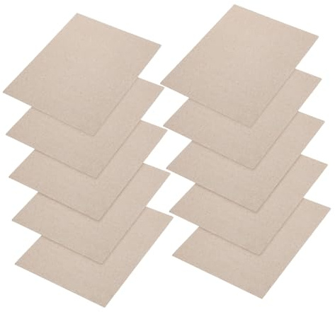 VICASKY 10 pièces Couvercle Micro Ondes Mica Haute Température Plaque Isolante Résistante Chaleur Adapté pour Micro Ondes Encastrables et