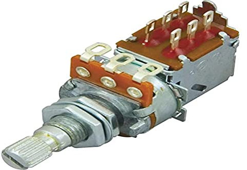 DiMarzio EP1201PP - Pushpull Pot (DPDT) - 500K - OHM, Copper/Silver
