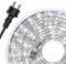 Nipach GmbH 10m 240 LED Lichterschlauch kalt-weiß Innen Außenbereich energiesparende Leucht-Dekoration - Gesamtlänge ca. 11,50 m