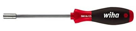 Wiha Schraubendreher mit Bithalter SoftFinish® magnetisch 1/4 (01476) 400 mm