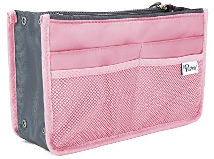Periea Chelsy Handbag Organiser Insert (Pink, Medium)