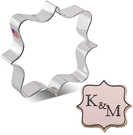 Ann Clark Cookie Cutters Square Plaque Cookie Cutter, 10.8 cm