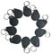 YARONGTECH® MIFARE Classic 1K RFID schluesselanhaenger chip Tags grau -10pcs