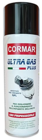Cormar Pulitore Impianto GPL 120ml Ultra Gas Serbatoio INIETTORI