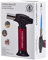 CHAMP HIGH - Linterna de cocina profesional - Quemador de cocina 15,5 cm - Llama regulable - Crème Brûlée, Pastelería, Postres, Camping - - Rojo