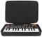 Khanka Hard Travel Case For AKAI Professional MPK Mini MK3/ MKII MK2/ MPK Mini Play 25 key Keyboard and USB MIDI Controller.(Case only,white edition)