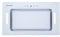 Cookology BUGL520WH/A+ Energy A+ Rated White Glass 52cm Built-in Under Cupboard Canopy Cooker Hood