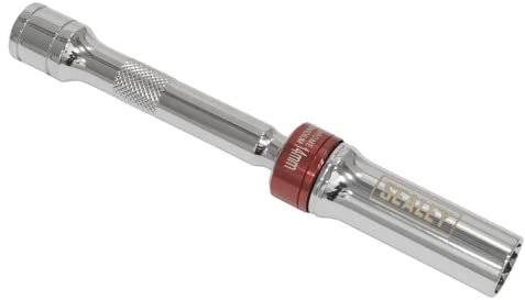 Spark Plug Socket with Universal Joint 14mm 3/8''Sq Drive 12-Point 150mm