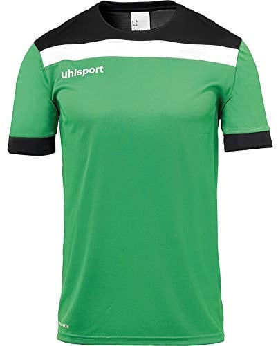 uhlsport Kinder Offense 23 Trikot, grün/Schwarz/Weiß, 128