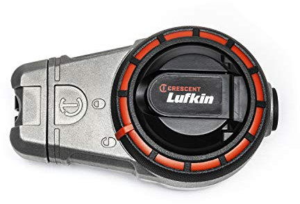 Lufkin Crescent CLA100R Professionelle Aluminium-Kreiderolle mit roter Kreide, 30 m