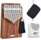 LingTing Kalimba LT-K17P 17 Tasten Kalimba Mbira Daumenklavier, Geschenk für Kinder und Erwachsene, Anfänger (Meeresflüsterer)