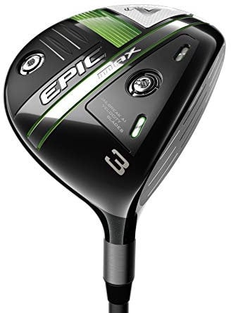 Callaway Herren Epic Max Fairway-Holz und Schlägerhaube, schwarz, 3