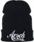 EXPRESS-STICKEREI Lustige Strickmütze - Warme Wintermütze mit Spruch Arschkalt - Strickmütze - Beanie für Damen und Herren - Unisex Wollmütze - Haube mit Spruch