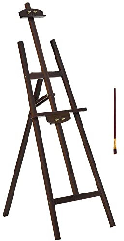 HOMCOM Chevalet d'artiste sur pieds dim. 51,5L x 71,5l x 134,5H cm inclinaison réglable 90° max. bois de pin