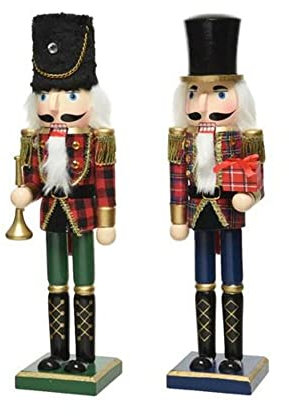 Kaemingk Schiaccianoci in Legno 10,5 x 9,2 x 50 cm - 1 Pezzo Assortito