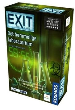 SPILBRÆT Output: The Home Lab - Escape Room Game (Dänisch)