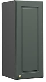Vicco Hängeschrank Fame-Line, hängender Küchenschrank, Grün-Gold Landhaus/Anthrazit, 30 cm