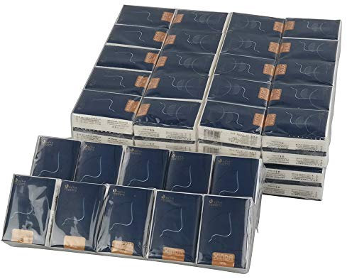Ramddy 100 Packungen Taschentücher, Reisegröße, Mini-Gesichtstücher