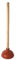 t&b enterprise Heavy Duty Toilet Plunger (6 Inch Cup & 17 Inch Handle) Powerful Toilet Un-blocker Strong Suction Pump Best for Kitchen Sink Bathroom Shower Draining