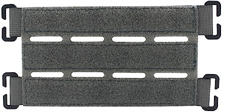 ACEXIER Taktische Weste Patch Molle System Adapter Panel Hook & Loop Konverter zum Anbringen ID Patches DIY Patch Abzeichen