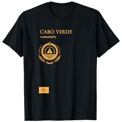 Cape Verde, Cape Verde Passport, Cabo Verde, Cape Verde Flagge. T-Shirt