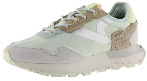victoria 1985 Basket Wing Nylon & Spaltlederteile & Gezahnte Sohle 8803108 für Damen Jade 37
