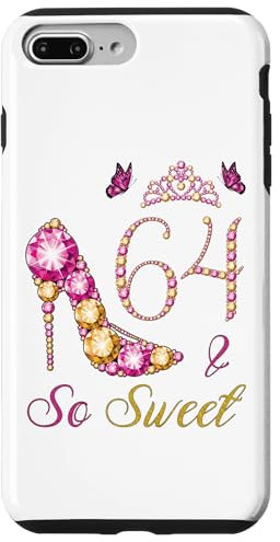 iPhone 7 Plus/8 Plus 64 And So Sweet 64th Birthday 64 Years Old Bday Party Case