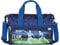 minimutz Sporttasche Fußball Jungen klein - Personalisiert mit Name - Reisetasche Kindertasche - 2 Fächer mit Umhängegurt