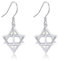 Merkaba Ohrringe Sterling Silber 3D Davidstern Ohrringe Metatron Würfel Ohrringe Heilige Geometrie Schmuck Geschenk für Männer