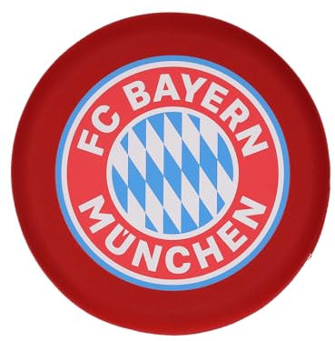 FC Bayern München I Frisbee I Wurfscheibe I Neopren| Rot I Fußball