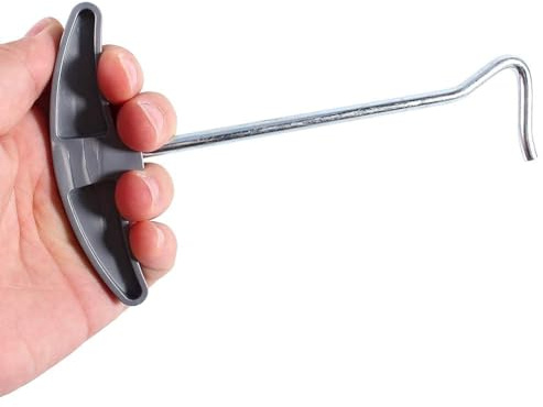 Zelthering-Entferner, 16,3 cm x 8,8 cm Zelthering-Nagelzieher-Werkzeug Camping-Zelthering-Bodenhaken-Entferner für Outdoor-Zeltzubehör