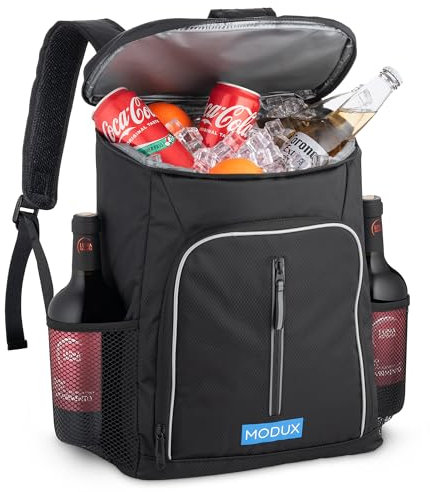 Modux 30L Kühlrucksack Thermo-Rucksack – Isolierter Kühltasche, Hält Lebensmittel Warm oder Kalt – Perfekt für Camping, Picknick und Grillen Cooler Bag