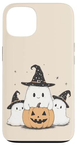 Spooky Cute Ghosts Pumpkin Halloween Case for iPhone 13
