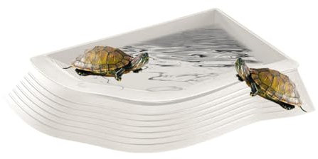 Plat de trempage pour tortue, bol d'eau pour nourriture pour reptiles, bol d'eau multifonctionnel pour tortue, piscine pour tortue, bassin de bain pour reptiles, bain pour tortue pour piscine à vaisse