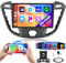Hikity 2G 64G Android 15 Autoradio Für Ford Transit Custom 2013-2017 mit Wireless Carplay Android Auto,9 Zoll Touchscreen Auto Radio mit GPS Navi Bluetooth WiFi RDS FM MIC Rückfahrkamera