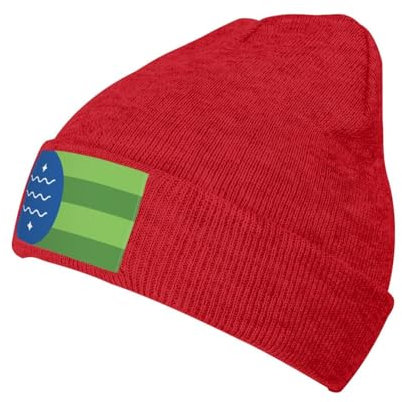 Beanie Flagge Von Bellingham, Washington Cuffed Plain Hat Slouch Winter Mütze Leichte Wintermützen Für Sports Skifahren Herren