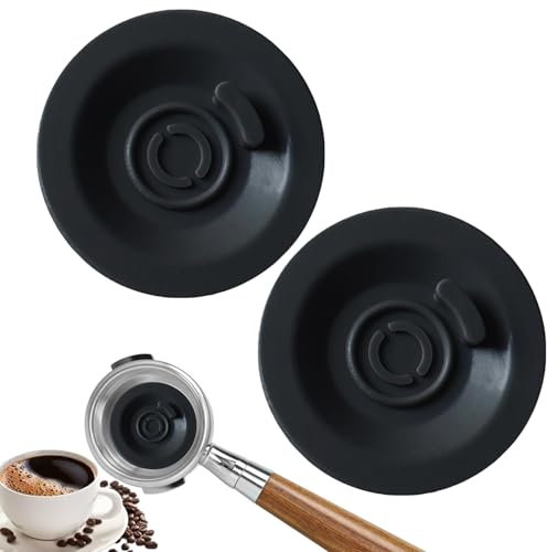 2 Pcs Sage Cleaning Tablets Universal 54mm Sage Coffee Machine Cleaning Tablets Silicone Coffee Machine Handle Cleaning Pad Sage Descaler Compatible with Most for Espresso Machines