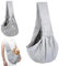 Sac de Transport pour Chien Chat, Réglable Sac Bandoulière pour Animal de Compagnie, Sac à Main Chien pour Chiens/Chats de Taille Moyenne Jusqu'à 7,5 kg, pour l'extérieur, Les Voyages, Le Métro