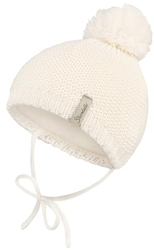 Sterntaler Unisex Bommelmütze Klassisch Beanie-Mütze