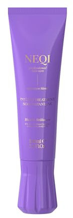 NEQI - Treatment Treasure Blonde Brilliance - 3-Minuten Intensiv-Haarkur für blondes Haar - Mit Blonde Shine Komplex & Milchsäure (AHA) - Haarpflege für starkes Haar - Anti-Gelb-Effekt - 100 ml