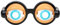 Lustige Brille mit beweglichen Augen - Partybrille für Kinder und Erwachsene, Faschingsbrillen lustig - Minions Brille zum Zwinkern und Blinzeln, Foto Requisiten - Brille lustig für Parties & Fotos
