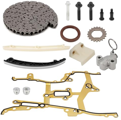 Fraylis Kit catena di distribuzione 55562234 compatibile con Astra J P10 Corsa D S07 Corsa E X15 Insignia A 1.2L 1.4L Aveo T300 Cruze J300 J305 J308 5636360 90529570 553539 98 55 55353999 55562235