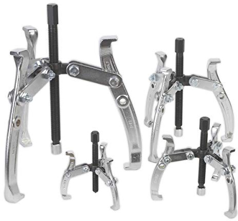 Sealey Ak79 Gear Puller Set 4Pc Triple Leg