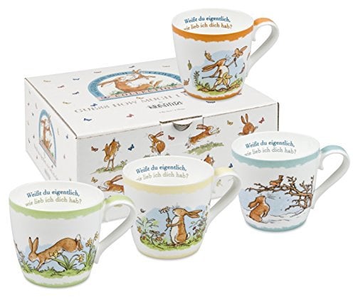 Könitz Becher, Porzellan, weiß, 4 Stück (1er Pack), 4