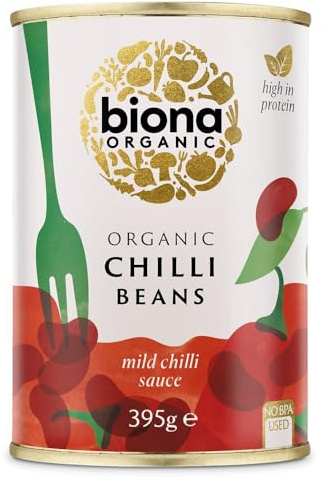 Biona Organic Chilli Beans 395g (Pack of 6)