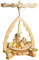 Richard Glässer Weihnachtspyramide 1- stöckige Pyramide Engelskonzert - 19 cm - Original Erzgebirge