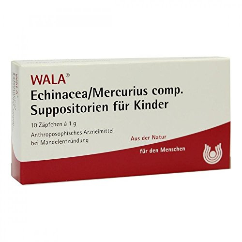 ECHINACEA/MERCURIUS comp.Kindersuppositorien 10X1 g